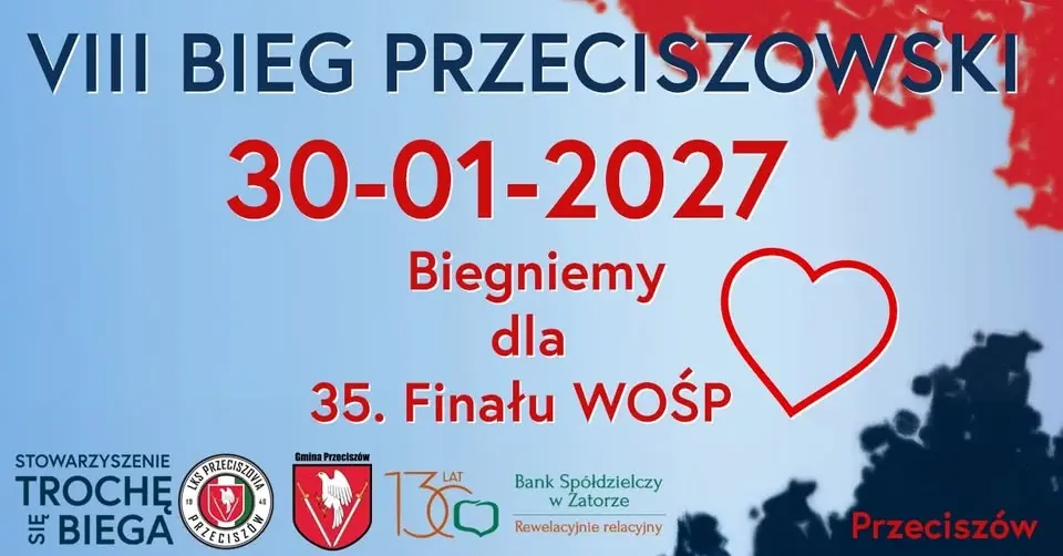 VIII Bieg Przeciszowski Biegniemy dla 35 Finału WOŚP