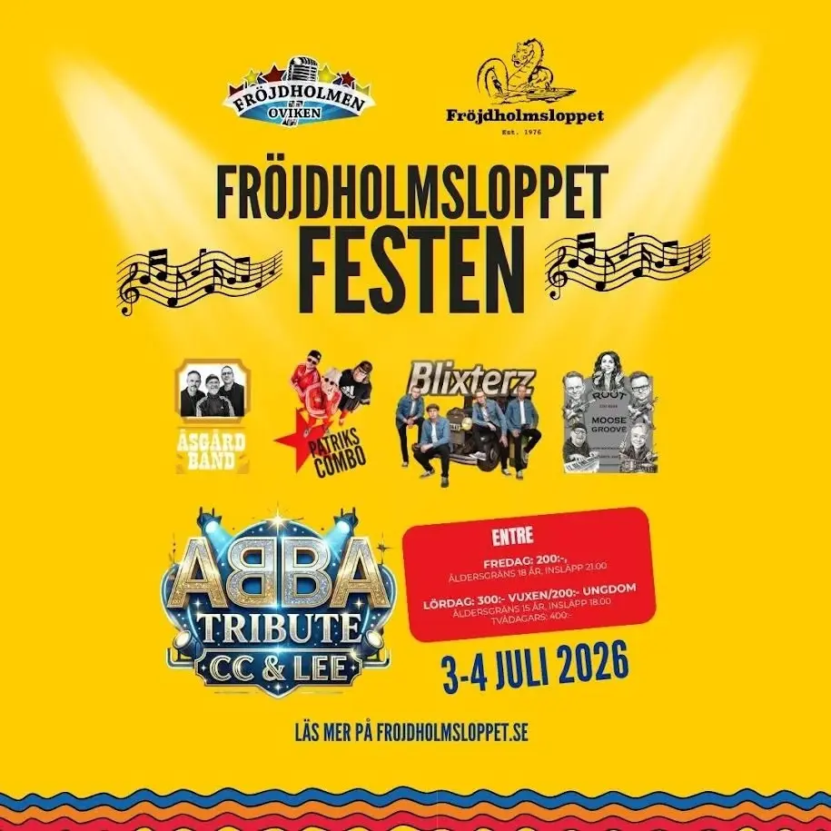 Fröjdholmsloppet FESTEN 2026