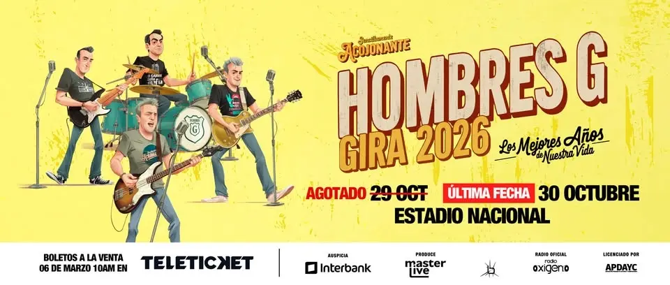 Hombres G - Última Fecha 