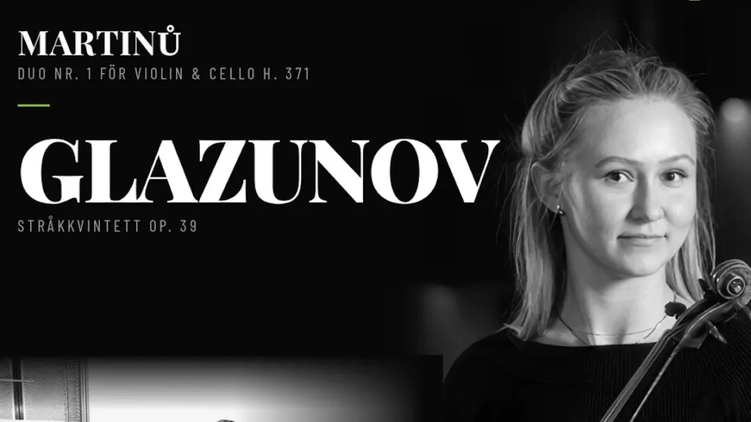 Martinu och Glazunov med Gröna Linjen Kammarmusik