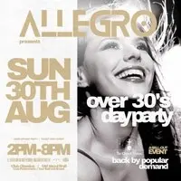 Allegro Over 30's Day Party 2.0