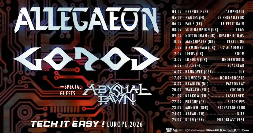 Allegaeon + Gorod + Abysmal Dawn