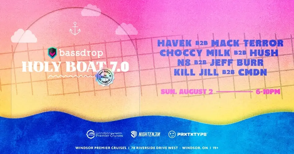 Holy Boat 2026 - The Biggest Boat Party Of The Summer