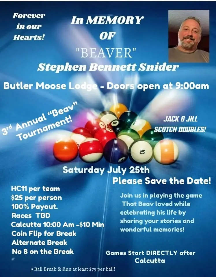 3rd Annual "Beav" Scotch Doubles Tourney