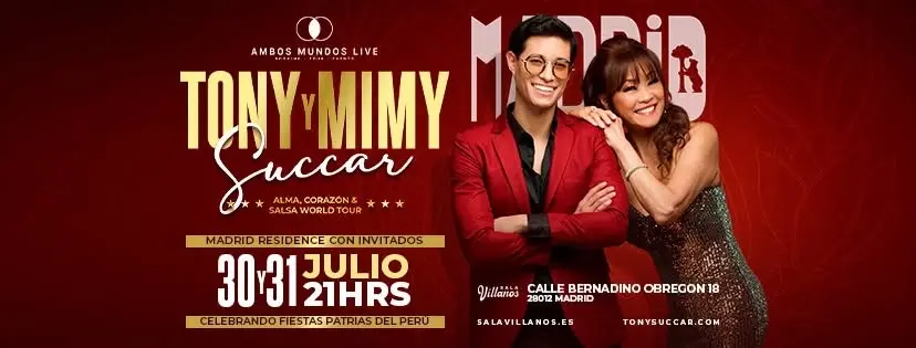 Tony & Mimy Succar-Sala Villanos Madrid