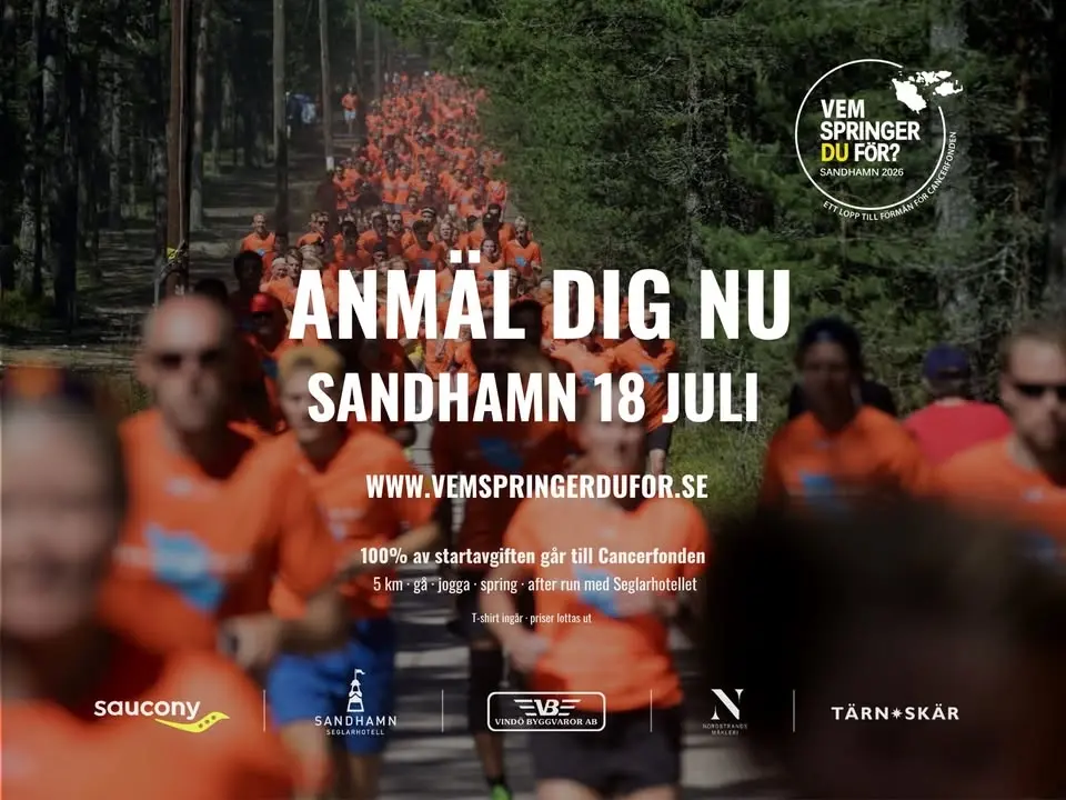 Vem springer Du för? Sandhamn 5km