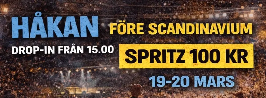 đ€ FĂRFEST med HĂ„kan-karaoke đ 19 & 20 mars
