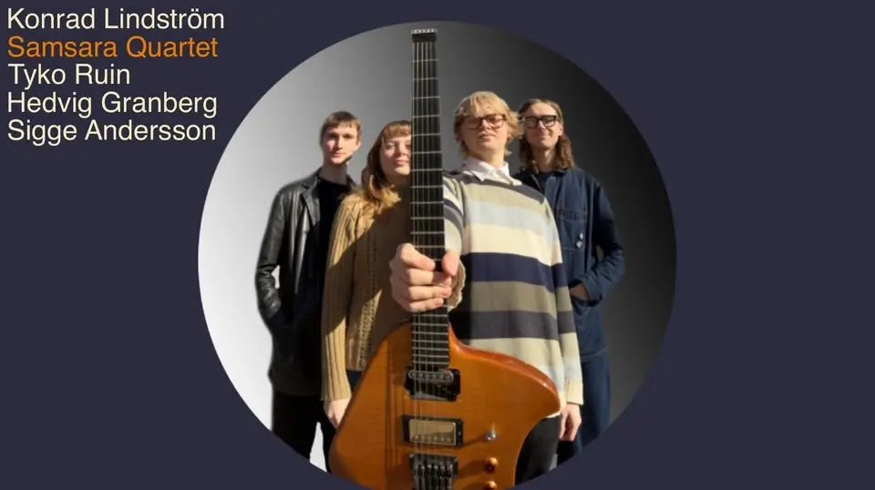 Jazz på Hellsten presenterar Konrad Lindströms Samsara quartet
