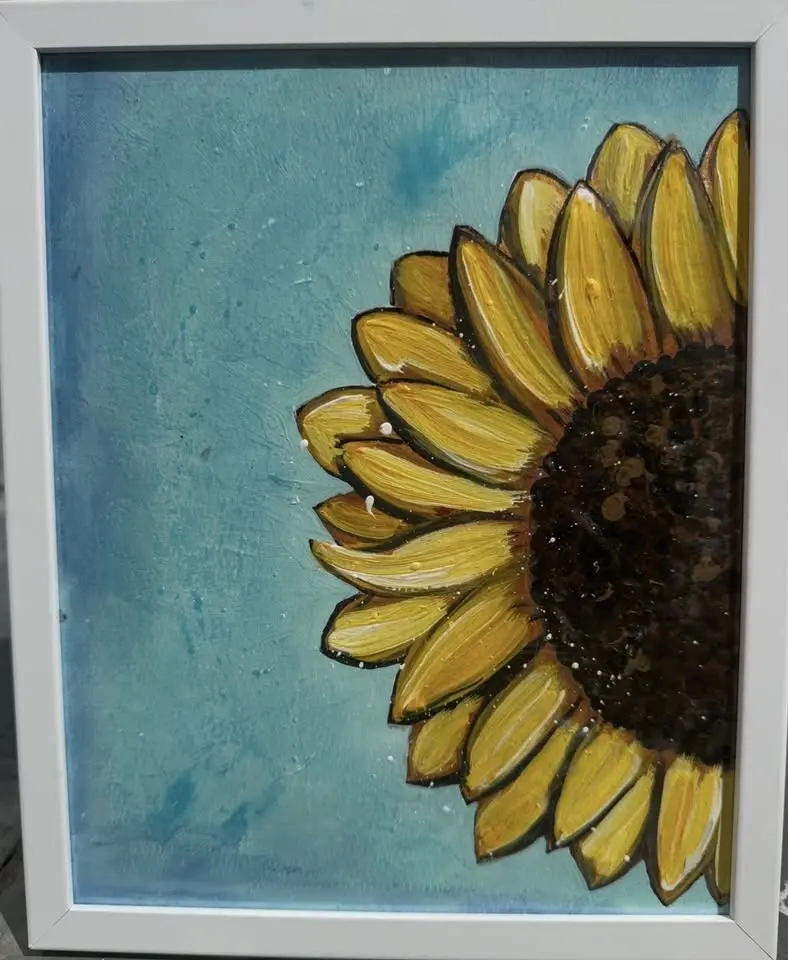 Acrylic Sunflower Workshop