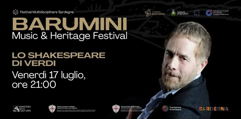 LO SHAKESPEARE DI VERDI | Gabriele Lavia | Su Nuraxi Barumini | 17/07/2026
