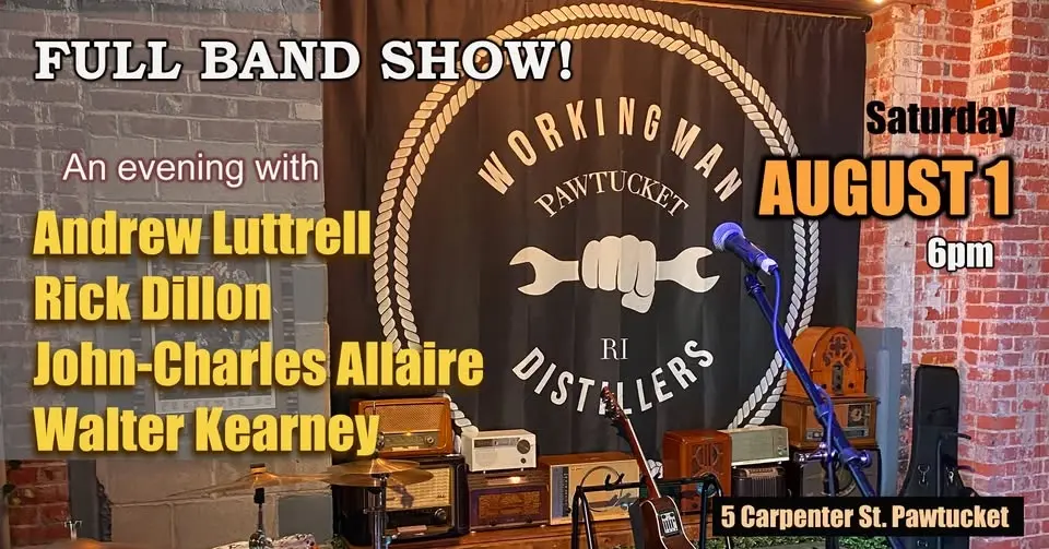 FULL BAND SHOW - Andrew Luttrell / Rick Dillon / John-Charles Allaire / Walter Kearney