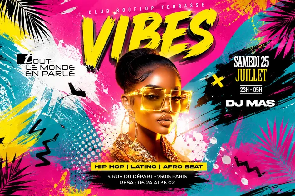 Soiree Vibes Club & Open Air , Hiphop ,Afrobeat , Latino