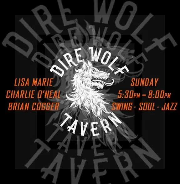 Lisa Marie, Charlie O'Neal & Brian Cogger at Dire Wolf