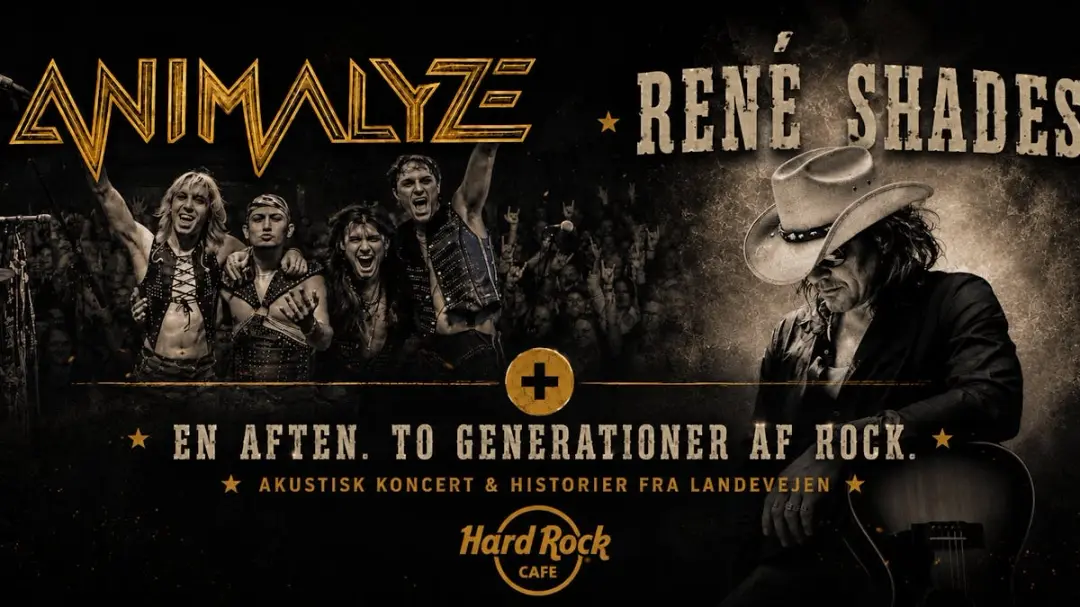 Unplugged: Animalyze & Rene Shades - Live at Hard Rock Café CPH