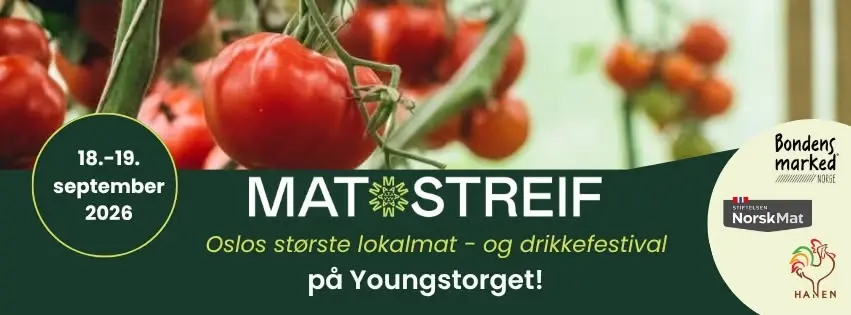 Matstreif 2026 på Youngstorget, Oslo
