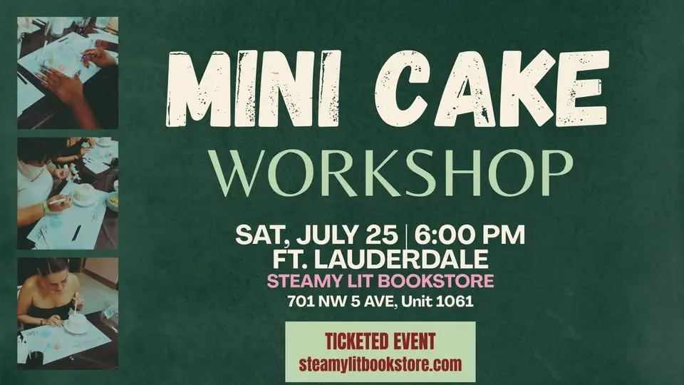 Mini Cake Workshop with CISCA'S Sweet Spot - Ft Lauderdale