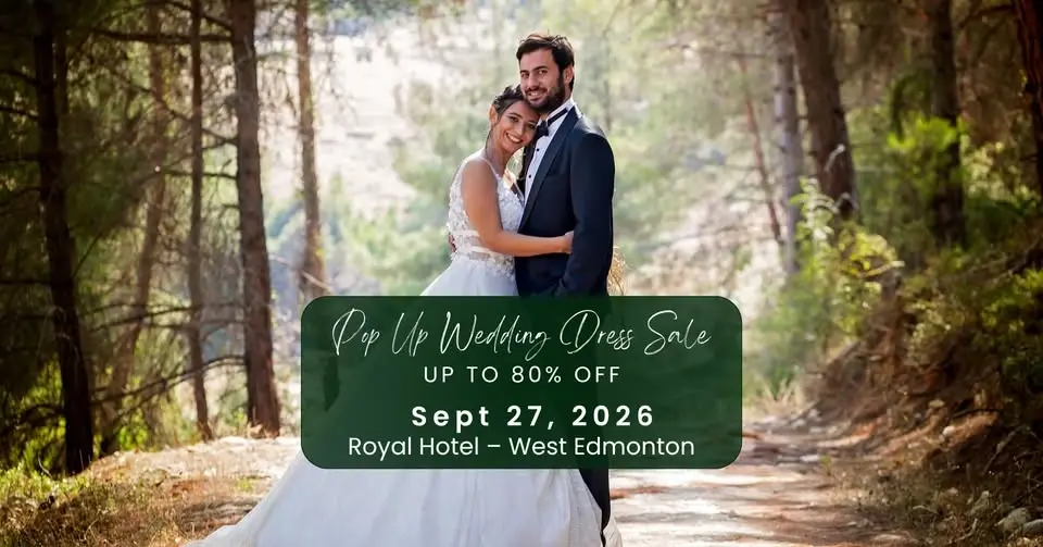 Edmonton Pop Up Wedding Dress Sale