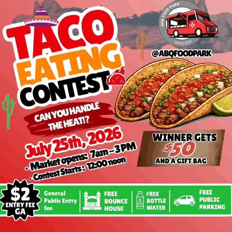 Taco Eating Contest at ABQ FOOD PARK