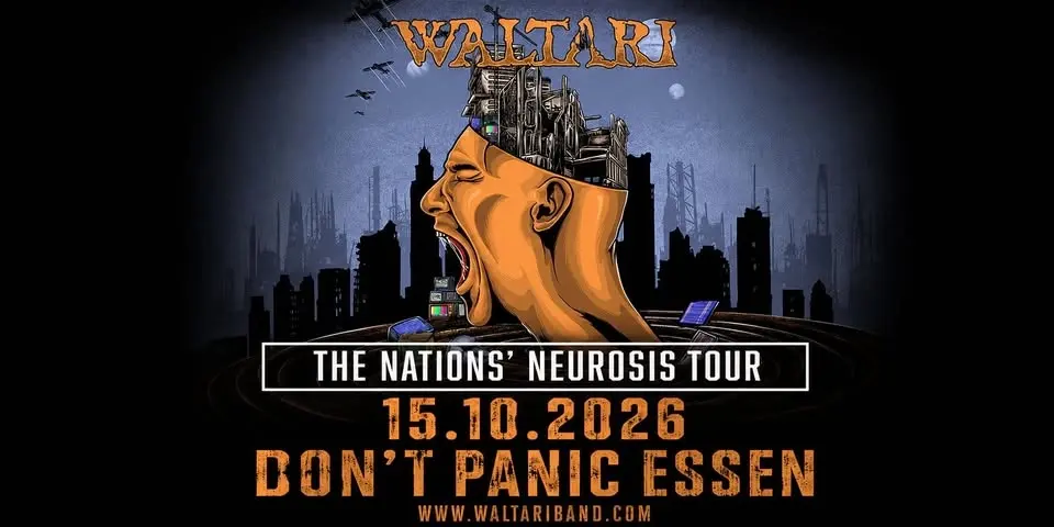 WALTARI • the nation's neurosis Tour • Essen 15.10.26