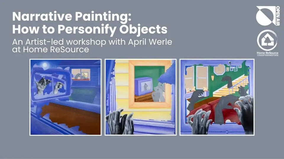Narrative Painting: How to Personify Objects Artist-led workshop with April Werle