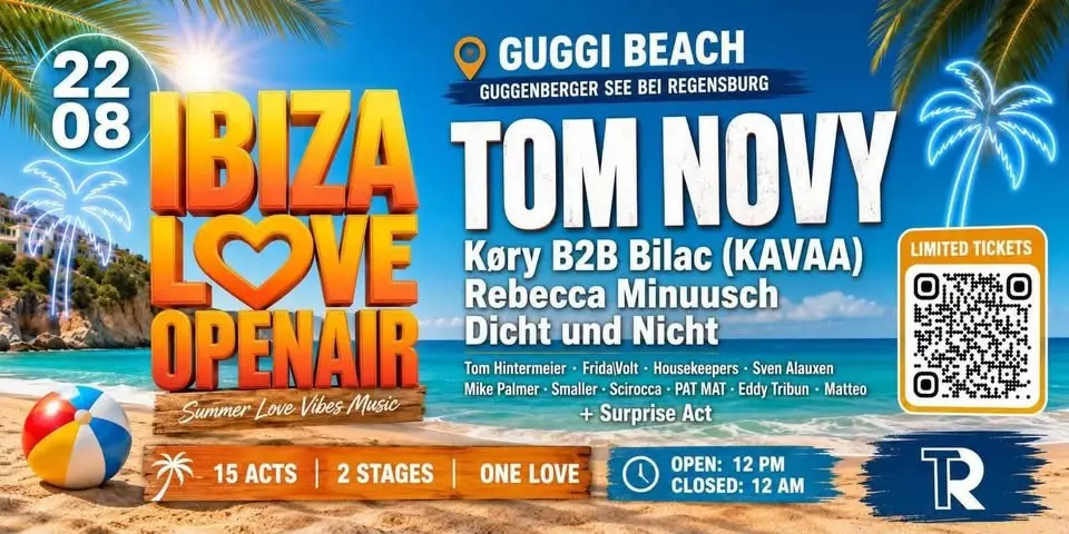 IBIZA LOVE OPEN AIR / GUGGI BEACH / NEUTRAUBLING bei Regensburg 