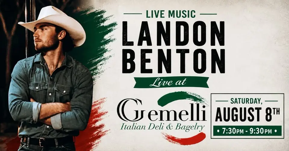 Landon Benton LIVE🎶at Gemelli!