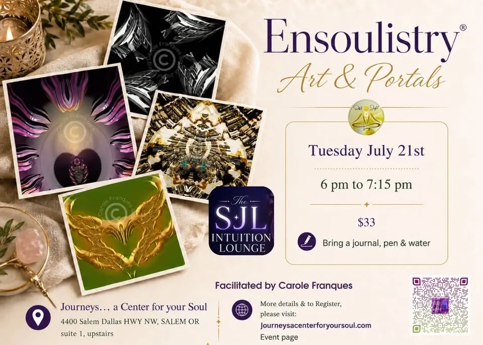 The SJL Intuition Lounge - Ensoulistry Art as Portals