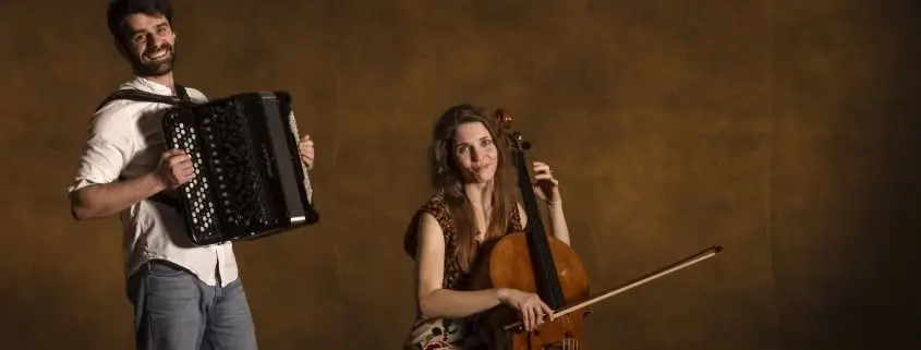 Concert accordéon et violoncelle avec le Duo Bulle