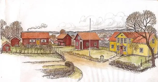 Trivselträffar sommaren 2026 på Frustuna hembygdsgård