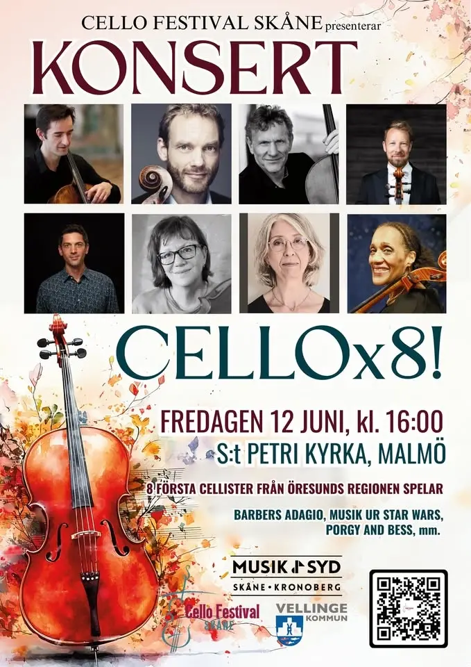 Cellofestival Skåne: CELLO x 8