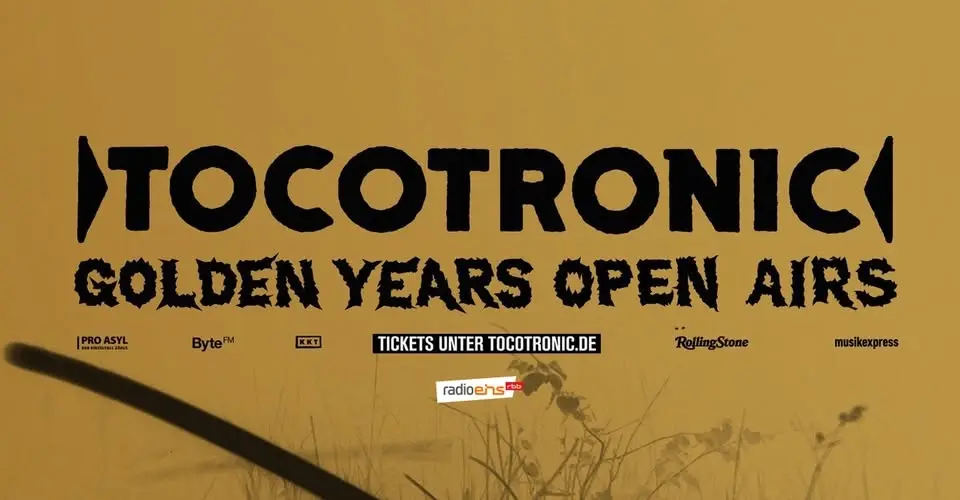 TOCOTRONIC - GOLDEN YEARS OPEN AIRS 2026