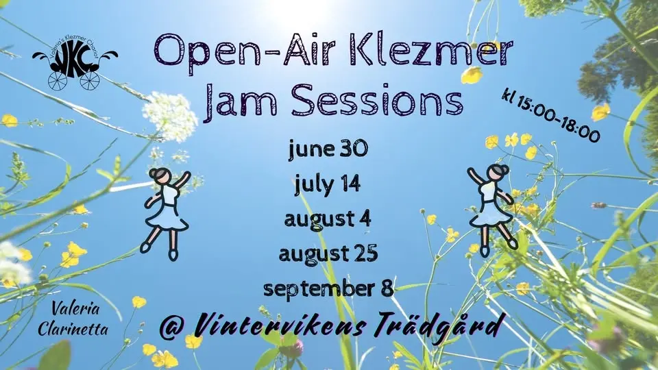 Open-Air Klezmer Jam Sessions @ Vintervikens Trädgård