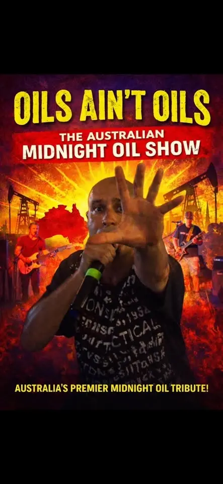 Oils ain’t Oils The Australian midnight oil show rocks Cardiff RSL