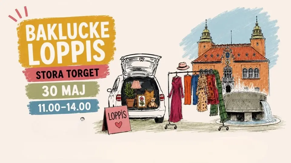 Bakluckeloppis på Stora Torget!