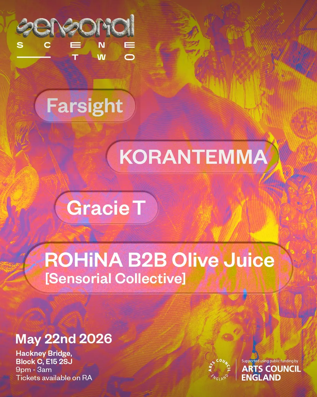 SENSORIAL: SCENE TWO w/ Farsight, Gracie T, PEPPA, ROHiNA & Olive Juice