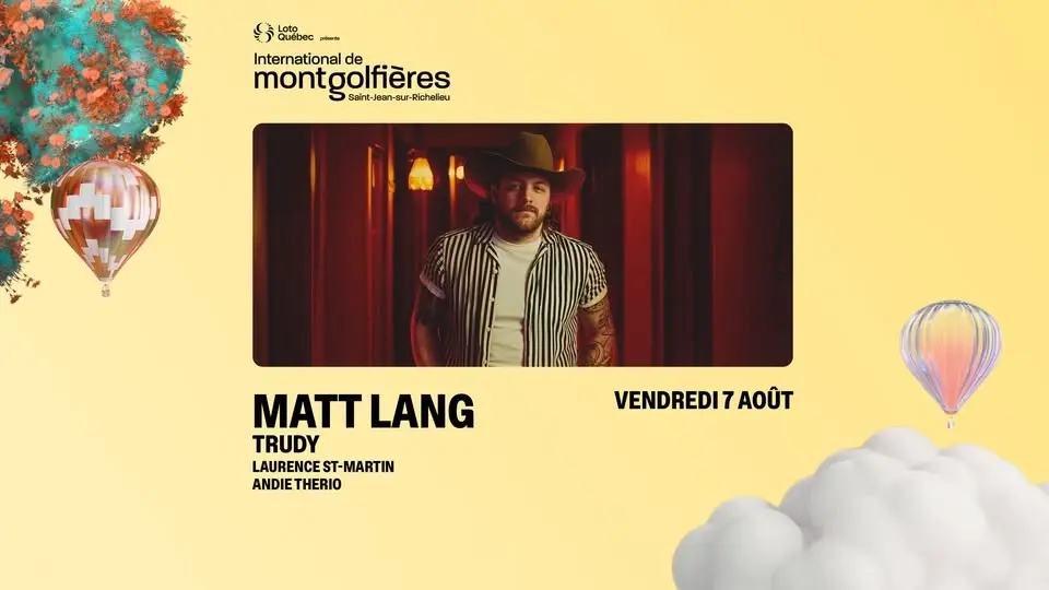 MATT LANG + TRUDY 🪕 - 7 AOÛT 2026