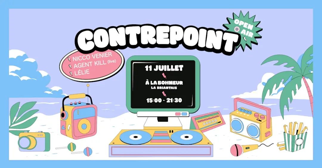 Contrepoint Open Air - Parc De La Briantais - À La Bonheur