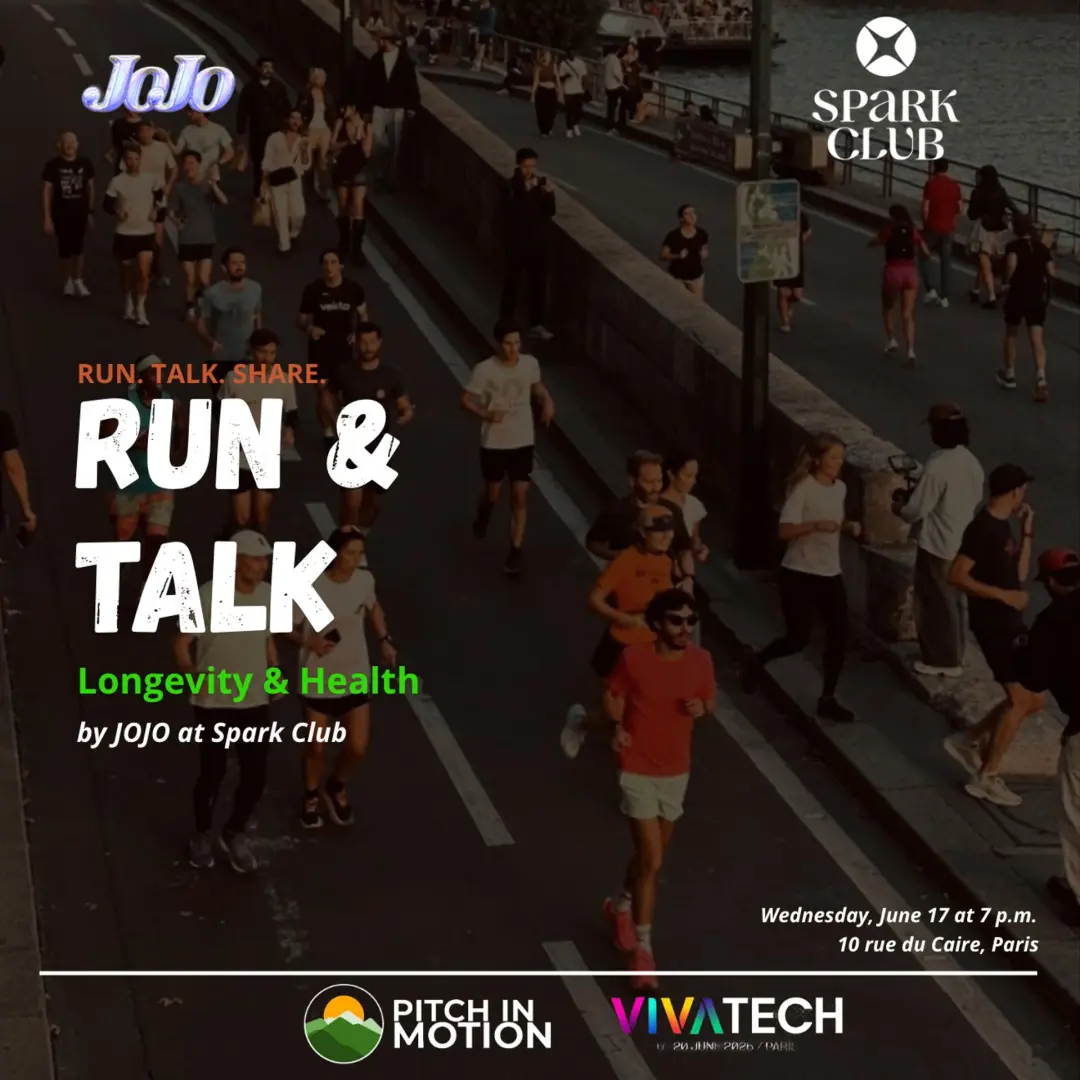 VivaTech Run & Talk #1 Longevity & Health with Jojo @ Spark Club and Dexascan.fr