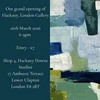 Contemporary Art Opening Night - Private View in Hackney Downs