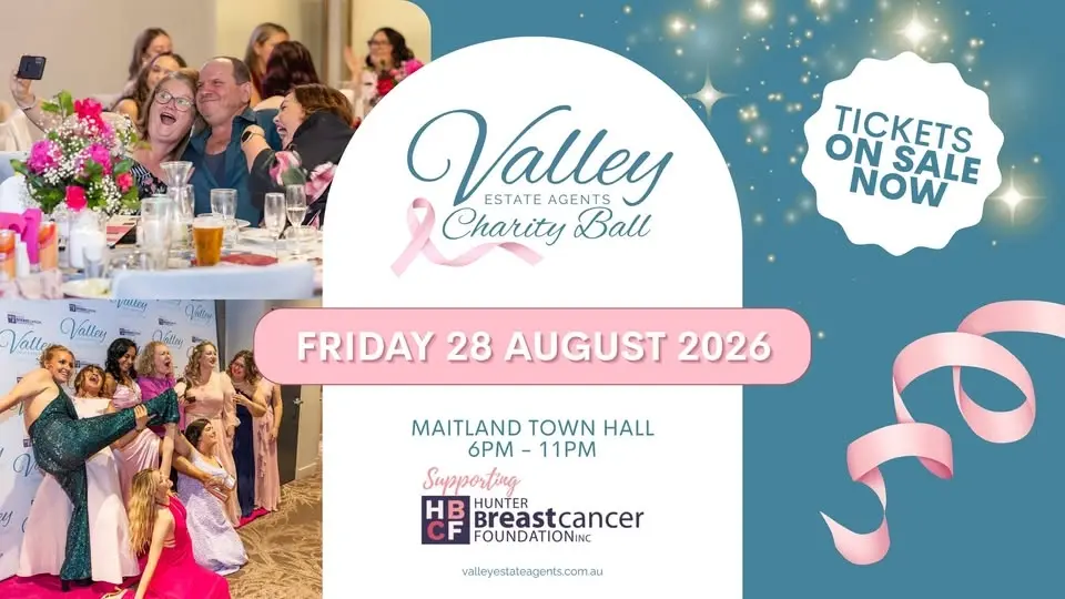 Valley Estate Agents Charity Ball Supporting Hunter Breast Cancer Foundation