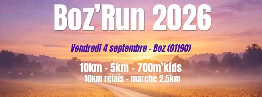 Boz’Run 2026