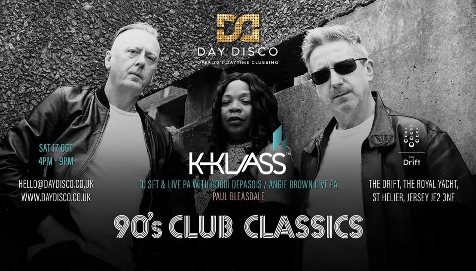 Day Disco Club Classics Anthems - K Klass Dj Set & Live PA & Angie Brown