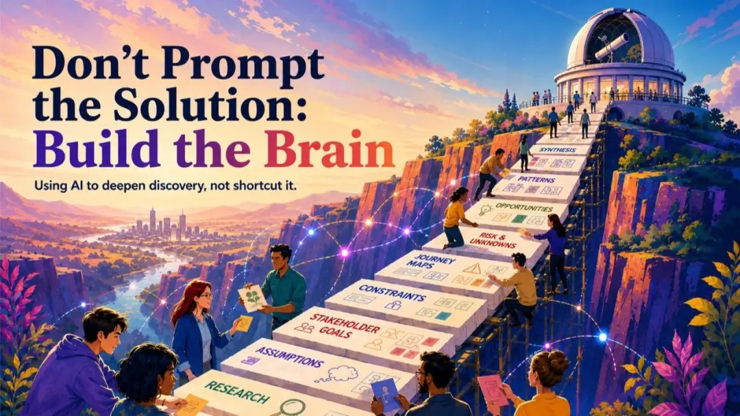 Don't prompt the Solution: Build the Brain