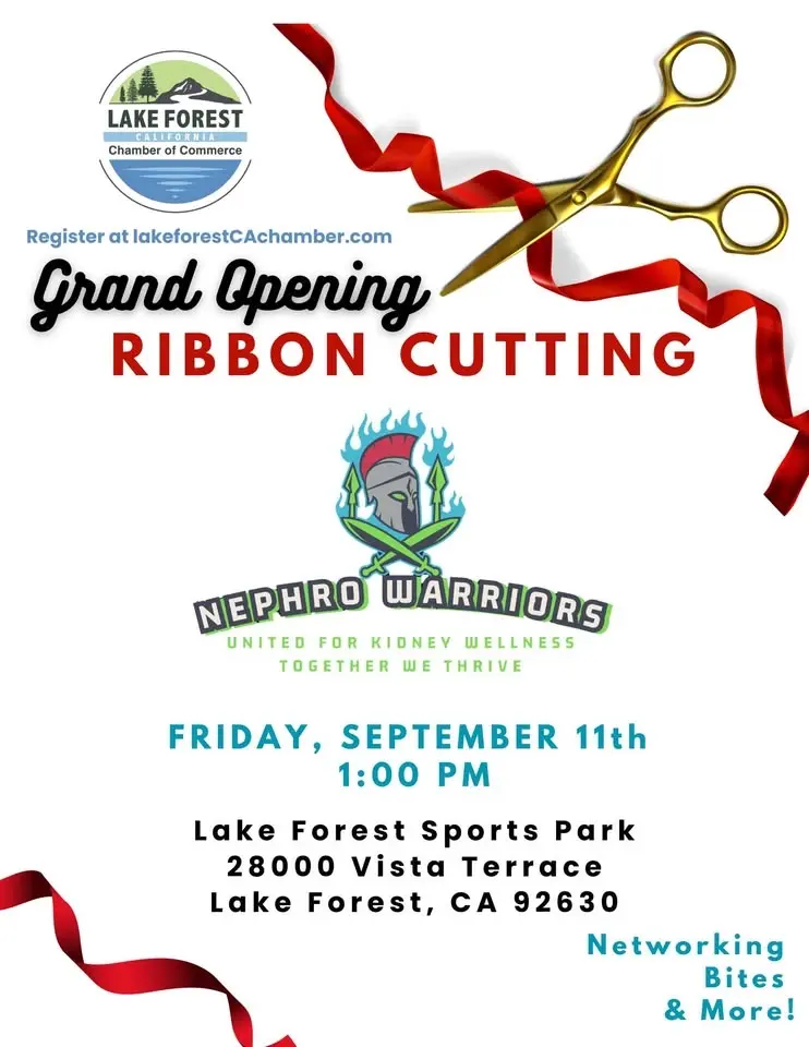 Ribbon Cutting : NEPHRO WARRIORS