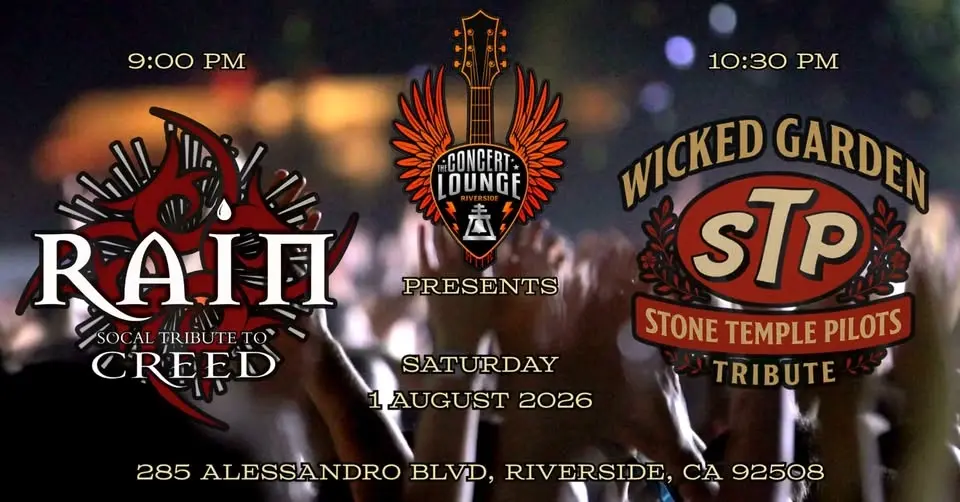 Rain - SoCal Tribute to Creed rocks the Concert Lounge