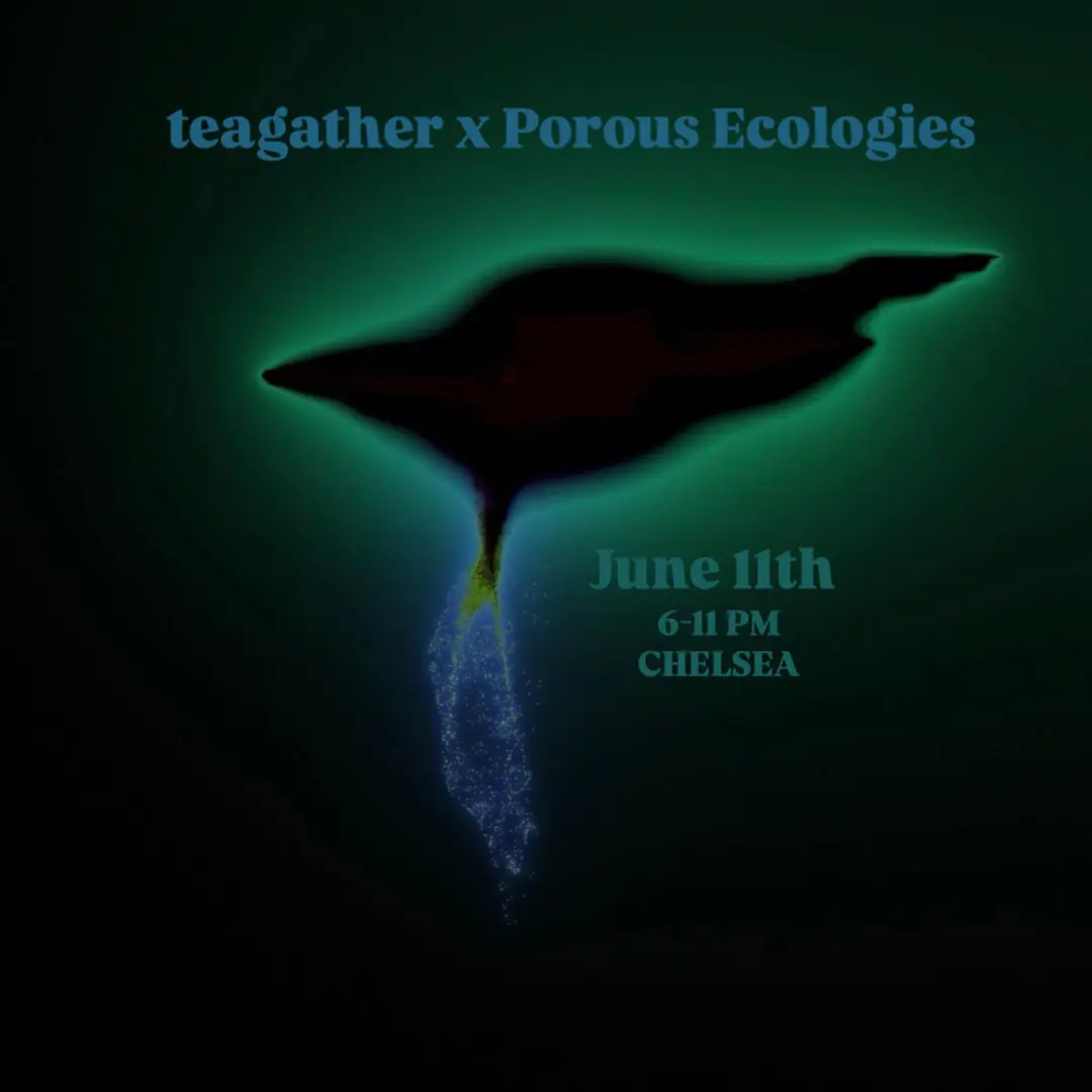 teagather x Porous Ecologies | a late-night teahouse