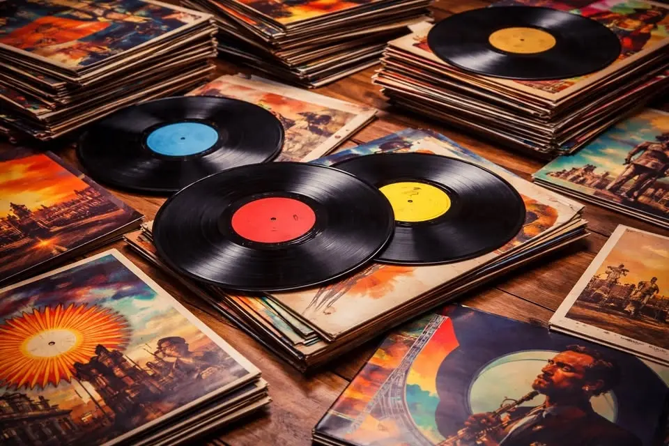 Skivmässa/Record fair