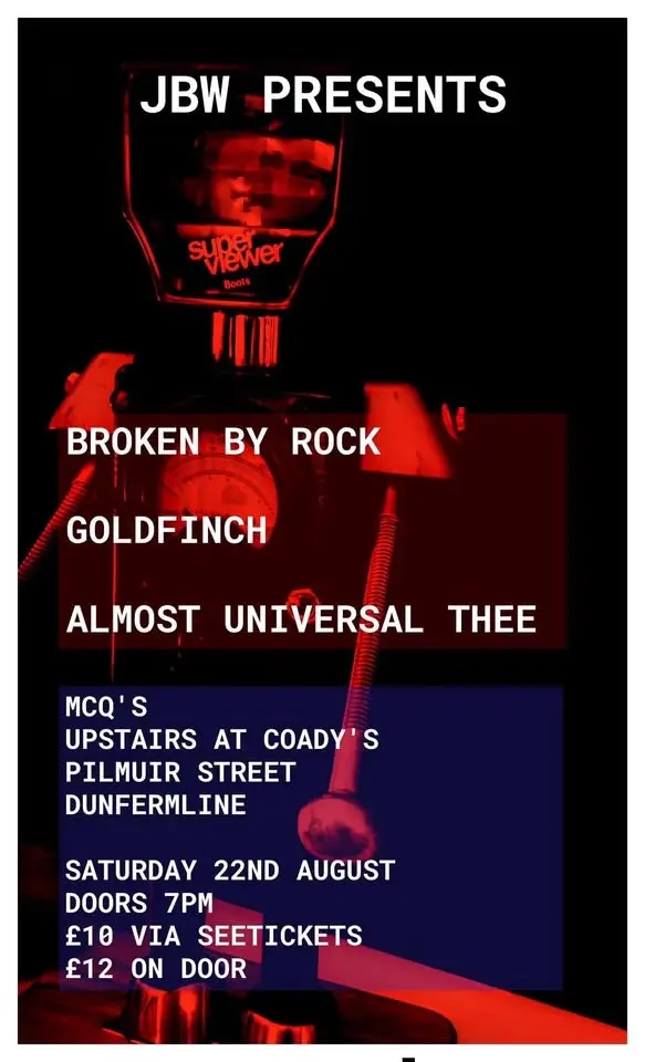 JBW PRESENTS IN MCQS UPSTAIRS AT COADYS...