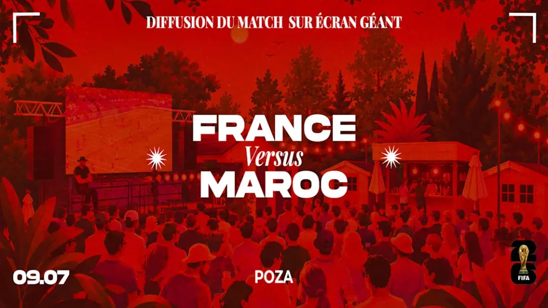 France Vs Maroc At Trinquet Village By Poza