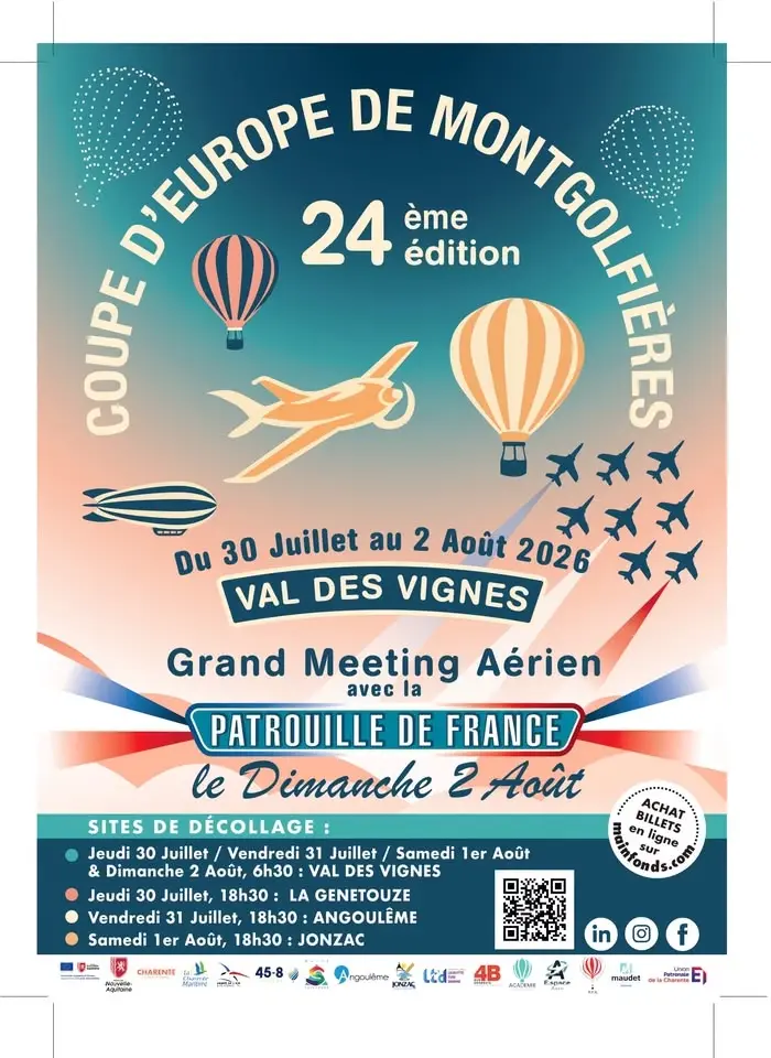 COUPE D'EUROPE DE MONTGOLFIÈRES - 24ème édition